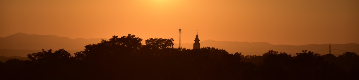 Banner Sonnenuntergang Kirchberg